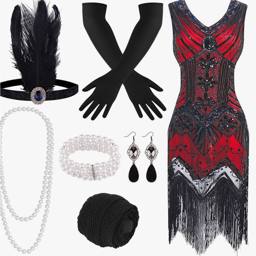 Roaring 20’s flapper dress